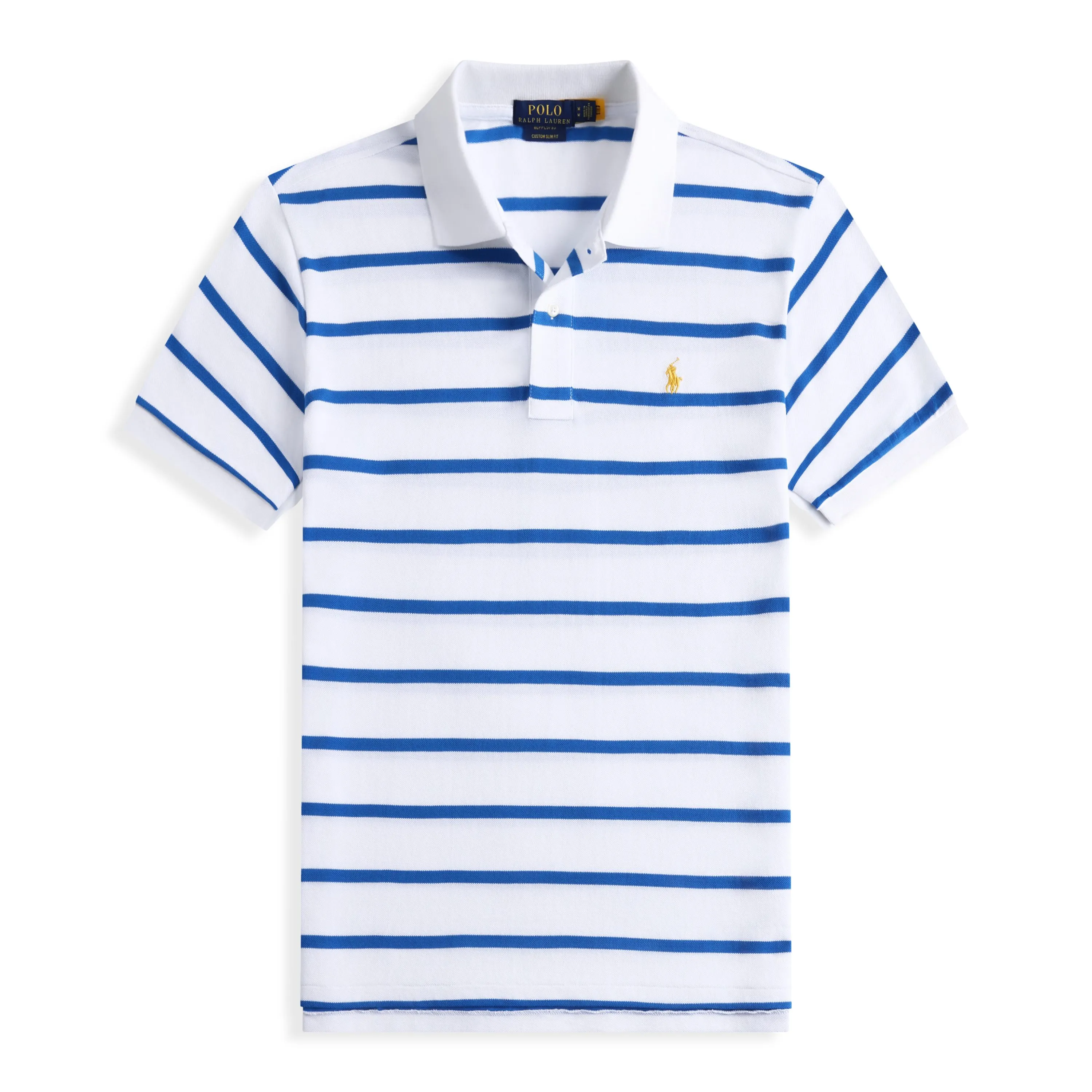 P190 Item No.: 8502 Paul polo small label pinstripe short-sleeved polo shirt (pure cotton) Size: S-XXL